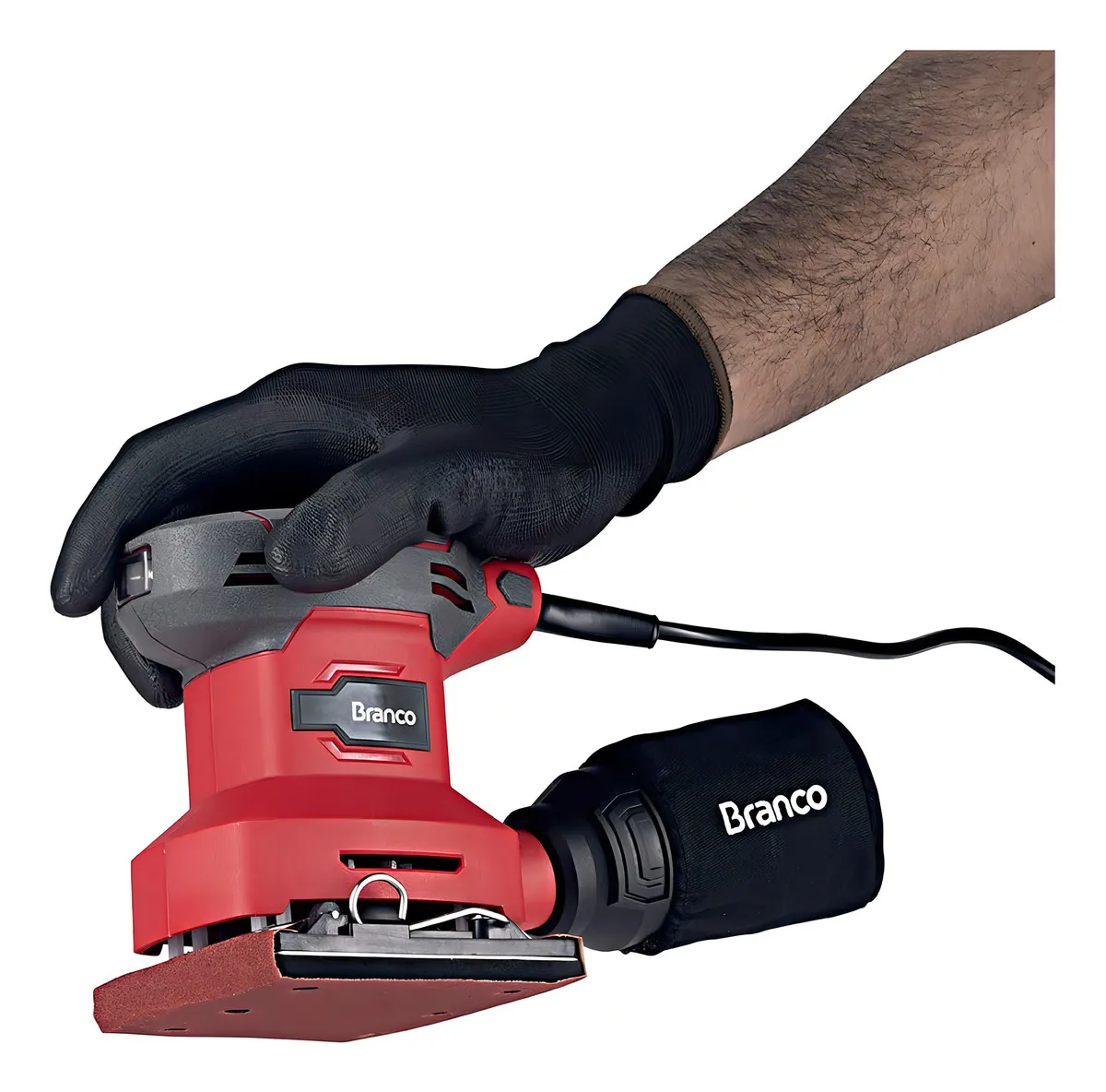 LIXADEIRA ORBITAL QUADRADA BLO240 - 110V BRANCO