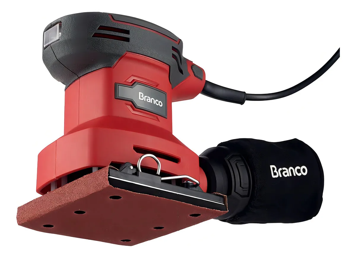 LIXADEIRA ORBITAL QUADRADA BLO240 - 110V BRANCO